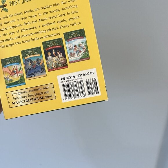 Magic Tree House Boxed Set, Books 1-4: - Paperback, by Mary Pope Osborne - Great - Picture 3 of 8